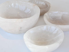 white quartz bowls