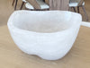 white quartz oversized bowl