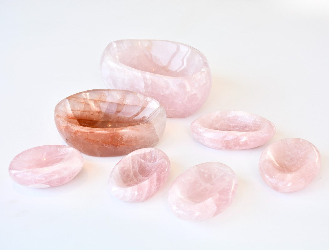 rose quartz bowl s