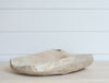 teak wood bleached bowl