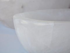 white quartz bowls