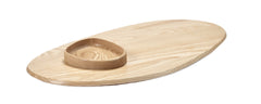 ash wood platter and bowl set