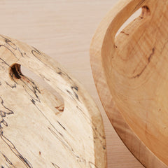 harvest spalted wood bowls
