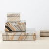 marbleized lacquer pencil box