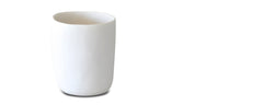 resin white waste basket