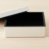 white lacquer medium box