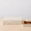 geometric daisy print box small