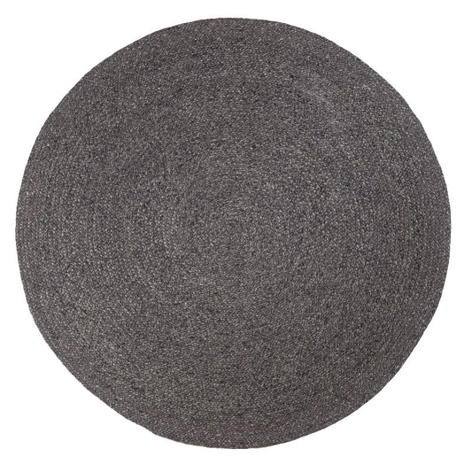 braided weave charcoal area rugs