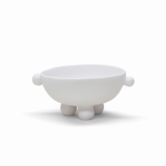 bubble bowl large, white