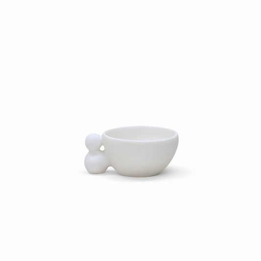 bubble bowl small, white