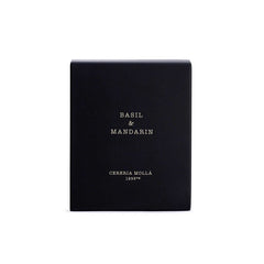 basil and mandarin 8oz candle
