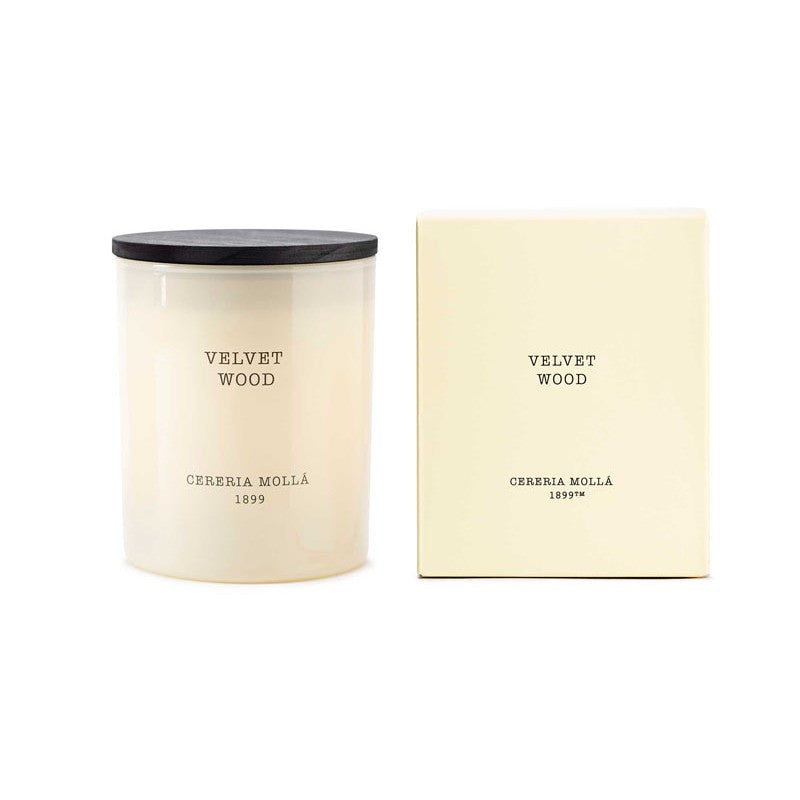 velvet wood 8oz candle