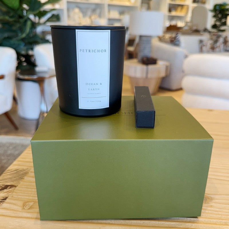 ocean & earth candle