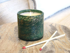 woodland spruce holiday candle by lafco new york