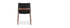 the whalebone black and walnut dining chair