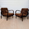vintage pair of midcentury armchairs