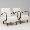 vintage pair of bentwood armchairs