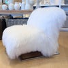 vintage wave style tibetan lamb chairs