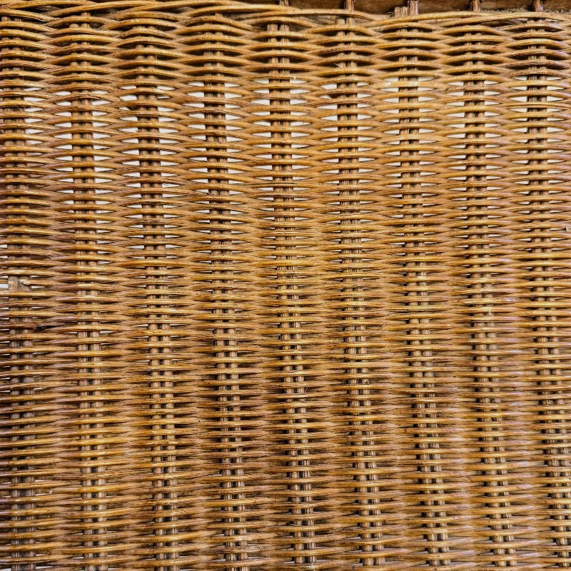 vintage wicker chair