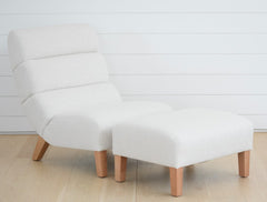 the homenature channel chair in duke alabaster