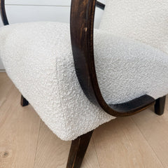 vintage pair of bentwood armchairs