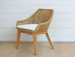 the surf club woven dining chair