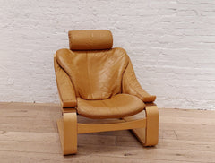 vintage european lounge chair