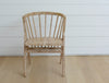 the whitewashed teak dining chair