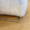 vintage wave style tibetan lamb chairs