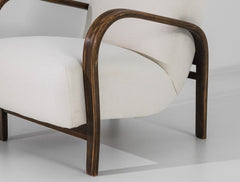 vintage pair of bentwood armchairs