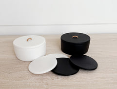 resin coasters and boxes by tina frey