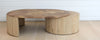 the patchwork drum coffee table