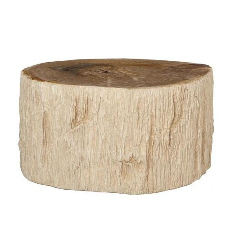 natural petrified coffee table with rough edges