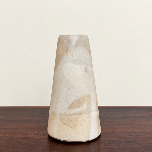 cone stone vase, mini