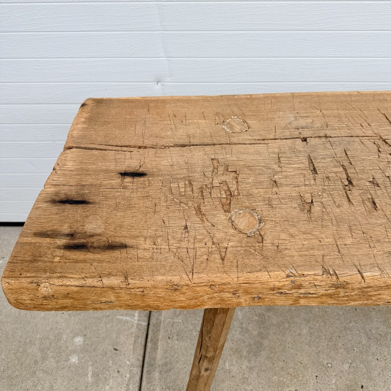 vintage rustic console