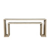 weathered waterfall console