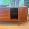 vintage danish teak credenza