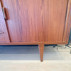 vintage danish teak credenza
