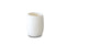 resin white bathroom cup