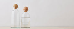 decanter with wood stopper