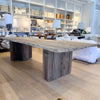 vintage rustic dining table