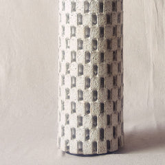 warner walcott estate domino lamp in lava ice