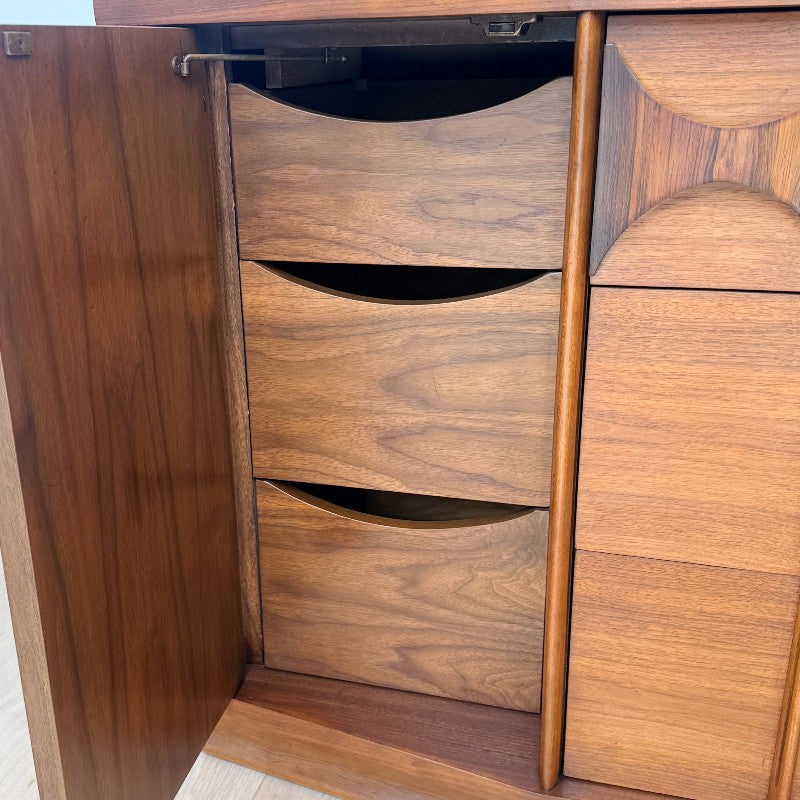 vintage american midcentury modern dresser