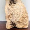 vintage driftwood sculpture lamp