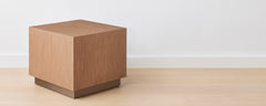 the homenature mercer nightstand in walnut