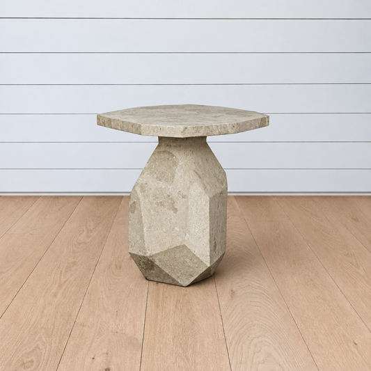 the laguna marble side table