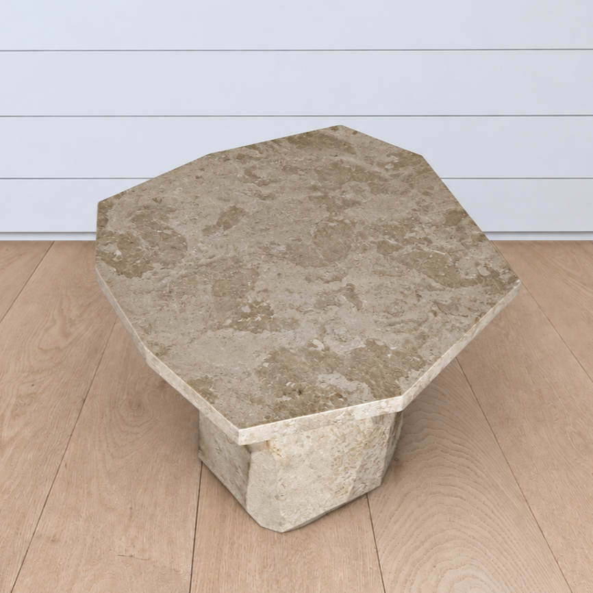 the laguna marble side table
