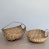 woven cane fruit basket, small