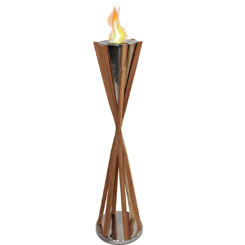 hamptons standing torch 52"
