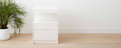the lacquer 3-drawer end table